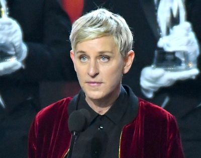 Comedian and talk show host Ellen DeGeneres is seen here during the 2017 People’s Choice Awards in Los Angeles. On Wednesday, Oct. 3, 2018, during a taping of her talk show, “The Ellen Show,” DeGeneres opened up about her experience as a victim of sexual assault when she was younger. (Vince Bucci / Invision/Associated Press)