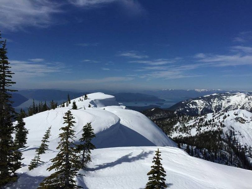 Scotchman Peak overlooks Lake Pend Orielle in Bonner County, Idaho. Sen. Jim Risch R-Idaho, introduced legislation to designate the area as wilderness on Dec. 8, 2016.  (Friends of Scotchman Peaks Wilderness)