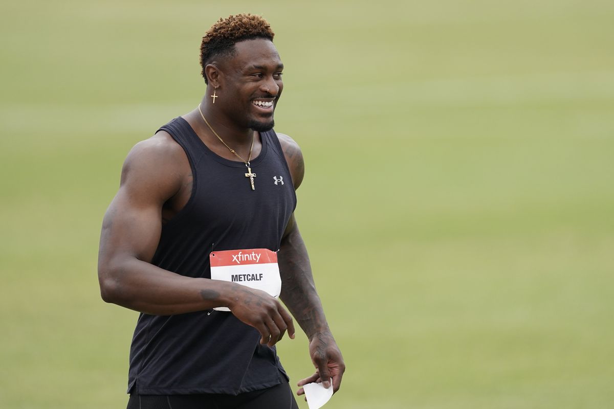 DK Metcalf to race pro track stars in 100m at USATF Golden Games