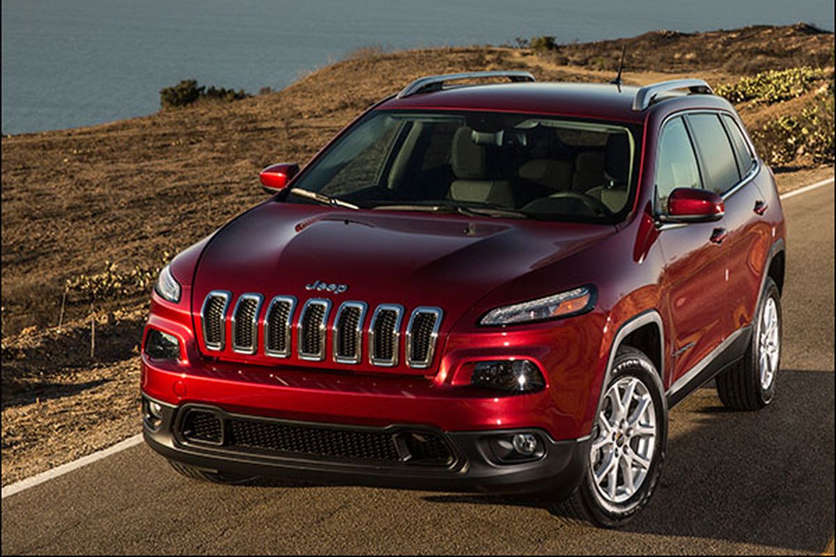 A heavyweight among compact crossovers, the all-new 2014 Cherokee has a stable, big-car feel on the road. (Jeep)
