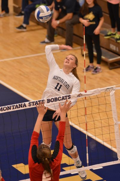Mt. Spokane grad Kennadie Clute is the top freshman in the nation in kills and points.