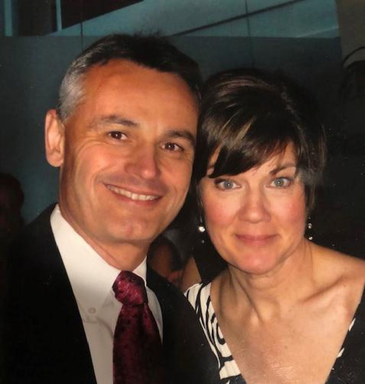 Scott Morris and his wife, Liz. (Courtesy photo)