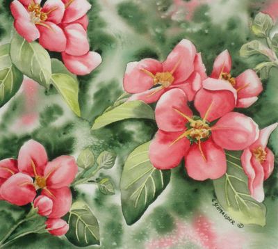 “Thoughts of Spring” features artwork from Carol Schmauder and others artists at Avenue West Gallery. (Courtesy of Carol Schmauder)