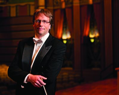 Spokane Symphony music director Eckart Preu conducts Friday’s concert.