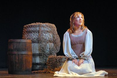 Krista Kubicek plays Fantine in the Coeur d’Alene Summer Theatre production of “Les Miserables,” opening Saturday at NIC’s Schuler Auditorium.  (Jesse Tinsley / The Spokesman-Review)