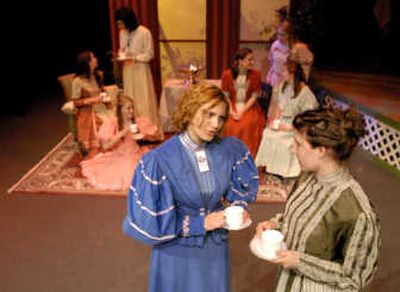 
Amanda Seely, front left, as Anne Shirley, and Alyssa Elliott as Diana Barry, are the leads in the Central Valley High production of 