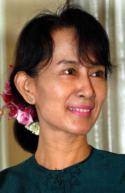 
Suu Kyi
 (The Spokesman-Review)