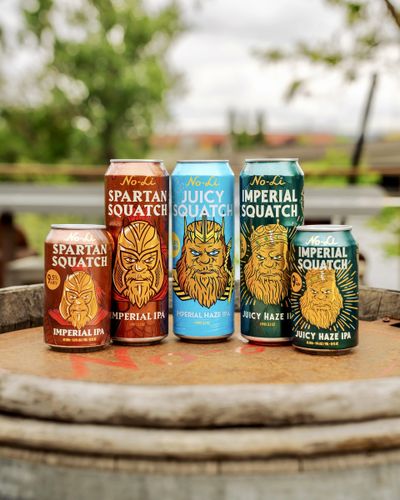 No-Li Brewhouse’s Squatch Series Imperials took home gold, silver and bronze medals at the 2025 World Beer Awards in Norwich, England.  (Courtesy of No-Li Brewhouse)