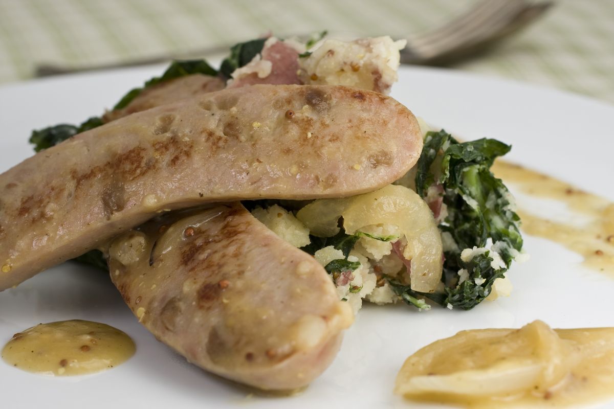 Celebrate St Patricks Day With Healthy Bangers And Mash The