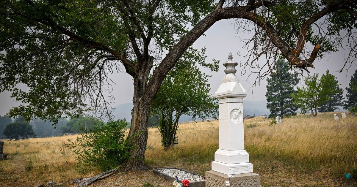 Chief Joseph’s final resting place, a historic Nez Perce Cemetery, goes unscathed in raging wildfire