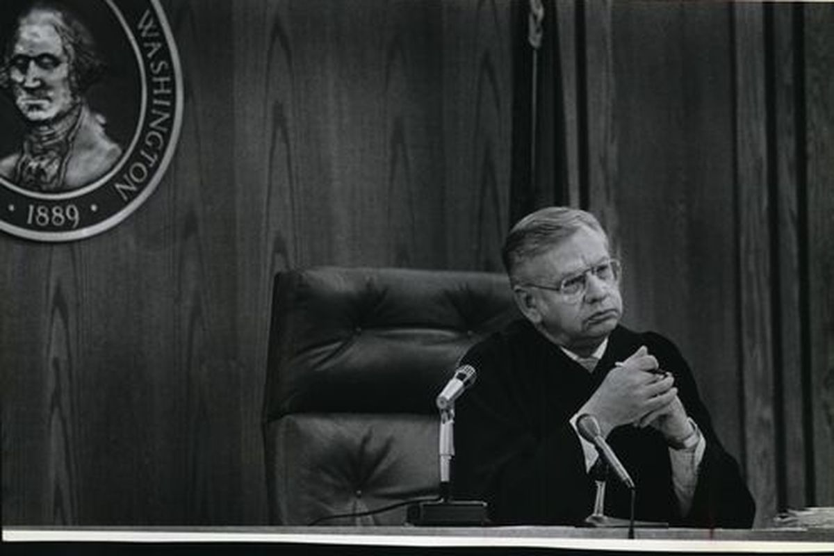 The late Judge Willard Zellmer of Washington.  (Cowles Publishing)