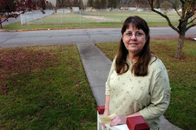 
 Christina Mann said the field is often a hub of activity on weekends in the fall, when junior tackle football games bring excited children and cheering fans.  
 (Jesse Tinsley / The Spokesman-Review)