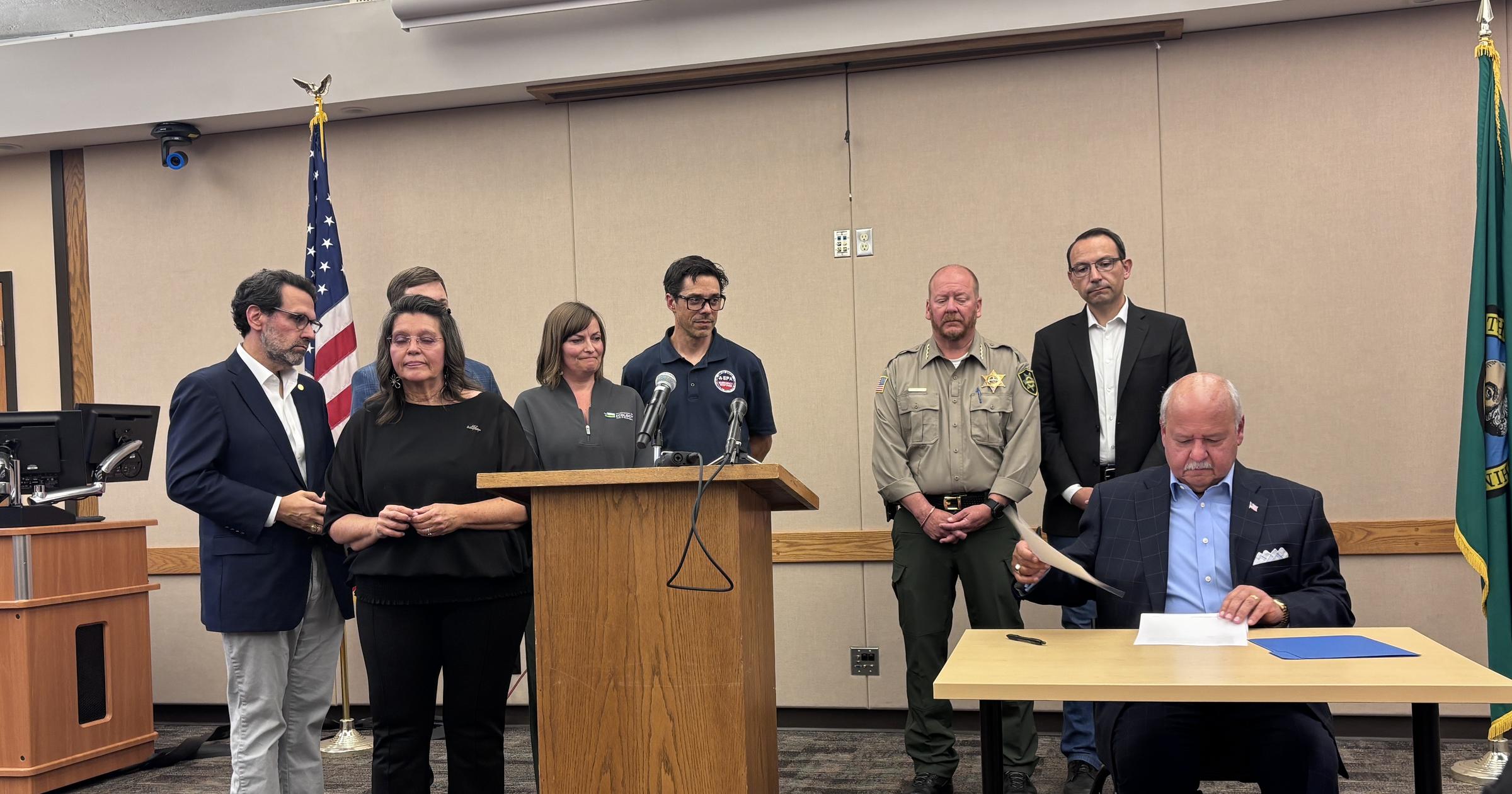 'An unprecedented pace': EPA official says one-third of properties affected by the Spokane Complex fires have been cleared of hazardous household materials