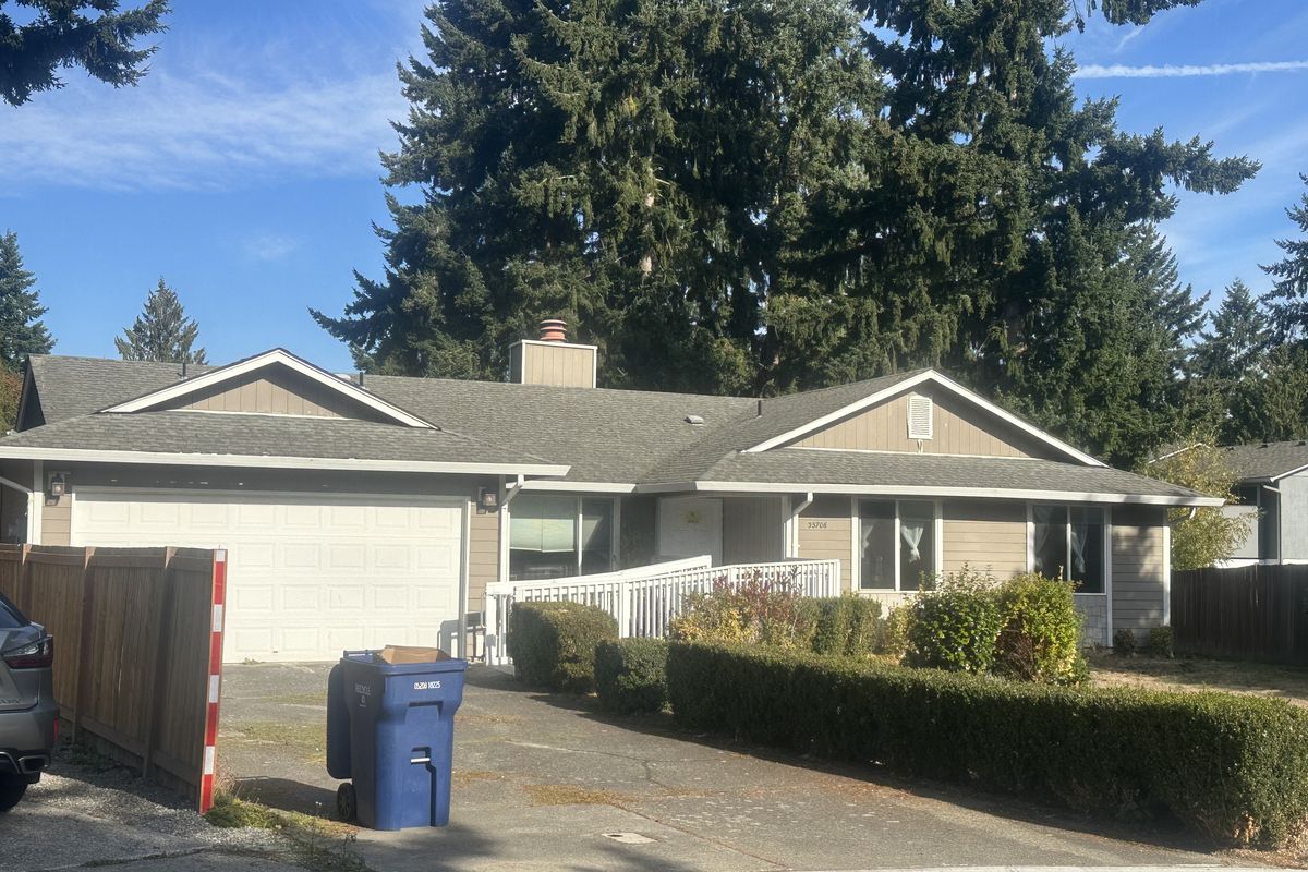 Kevin Coe is now registered to live at an adult home in Federal Way, though it was unclear if he was inside of the residence Tuesday.  (Mitchell Roland/THE SPOKESMAN-REVIEW)