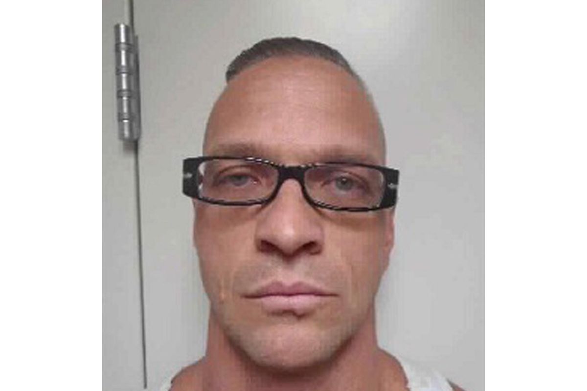 This undated file photo provided by Nevada Department of Corrections photo shows death row inmate Scott Raymond Dozier, who was convicted in 2007 of robbing, killing and dismembering a 22-year-old man in Las Vegas, and was convicted in Arizona in 2005 of another murder and dismemberment near Phoenix. A scheduled execution of Dozier on Wednesday, July 11, 2018, was delayed again. Nevada has been trying for a year to execute Dozier, who says he wants to die and doesn’t really care whether it’s painful, and has twice been told it can’t employ a never-before-used combinations of drugs for his lethal injection, including the first-ever use by a state of fentanyl. (Nevada Department of Corrections / Associated Press)