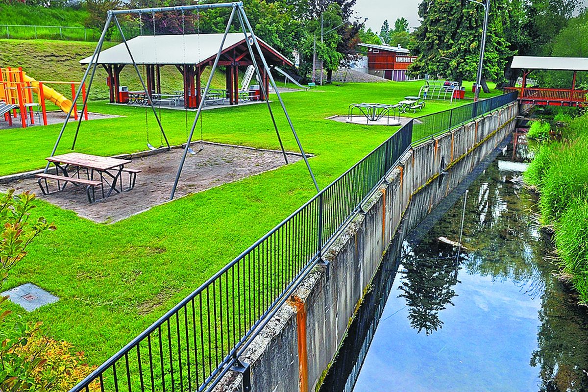  In addition to the construction of a new city pool, the town of Davenport also upgraded its city park recently. 