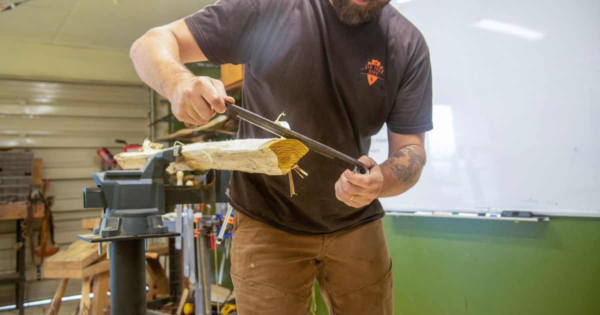 A piece of wood and a string: Spokane-area bowyer teaches craft of traditional bow building