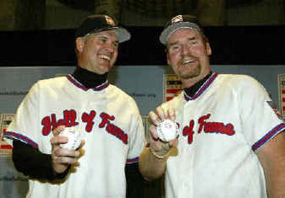 National Baseball Hall of Fame and Museum ⚾ on X: Ryne Sandberg and Wade  Boggs were inducted into the Hall of Fame #OTD in 2005. They were both  drafted out of high
