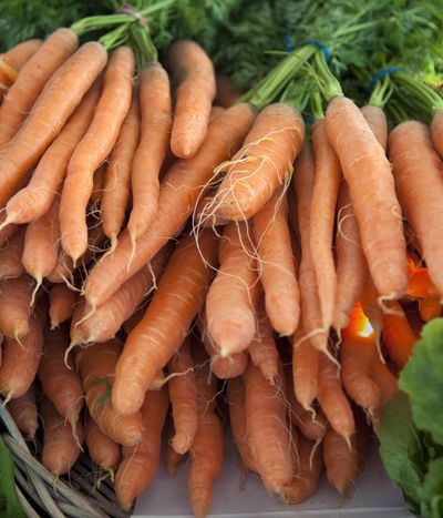 Crisp carrots add a sweet crunch to seasonal salads and sides. (ADRIANA JANOVICH adrianaj@spokesman.com)