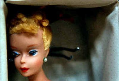 This 1960s Barbie doll was bought for $30 by Toy Roadshow on Tuesday. The amount would have been higher if the doll hadn't had a broken pinkie finger.
(Photos by Kathy Plonka/ / The Spokesman-Review)