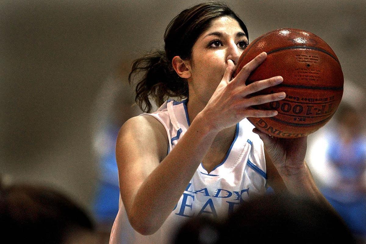In her Central Valley career, Emily (Westerberg) Love helped the Bears to a 82-4 record.  (Christopher Anderson/The Spokesman-Review)