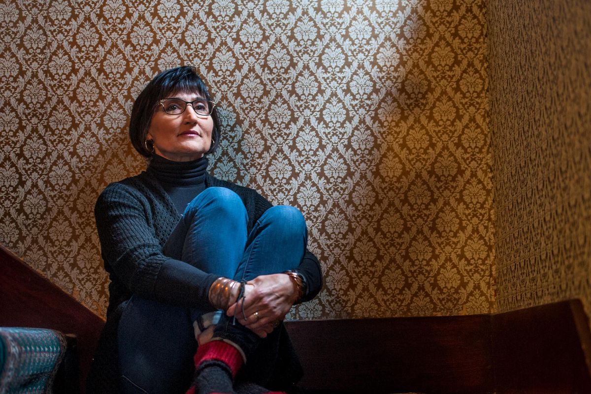 Local author Mary Cronk Farrell is photographed at her home in Spokane on Tuesday, Jan 22, 2019. Her new book "Standing Up Against Hate" is about the first black women to join the Army in WWll. (Kathy Plonka / The Spokesman-Review)