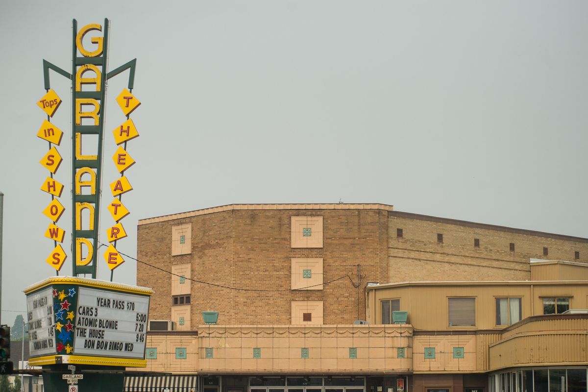 The Garland Theater, a popular destination for Inland Northwest movie-goers, was established in 1945 and got a makeover in 2013. (Tyler Tjomsland / The Spokesman-Review)