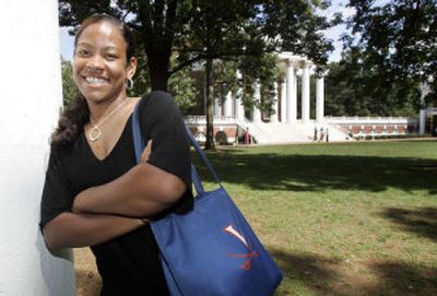 
Jessica Page chose the University of Virginia over Hampton University. 
 (Associated Press / The Spokesman-Review)