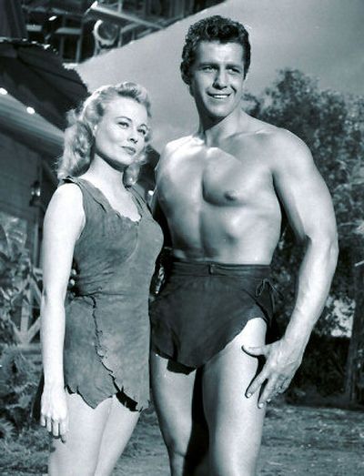 Gordon Scott played Tarzan
(The Spokesman-Review)