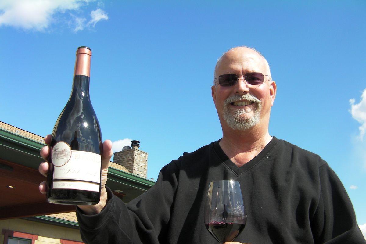 Ron Bunnell is the owner and winemaker for Bunnell Family Cellar in Prosser, Wash. (Andy Perdue)