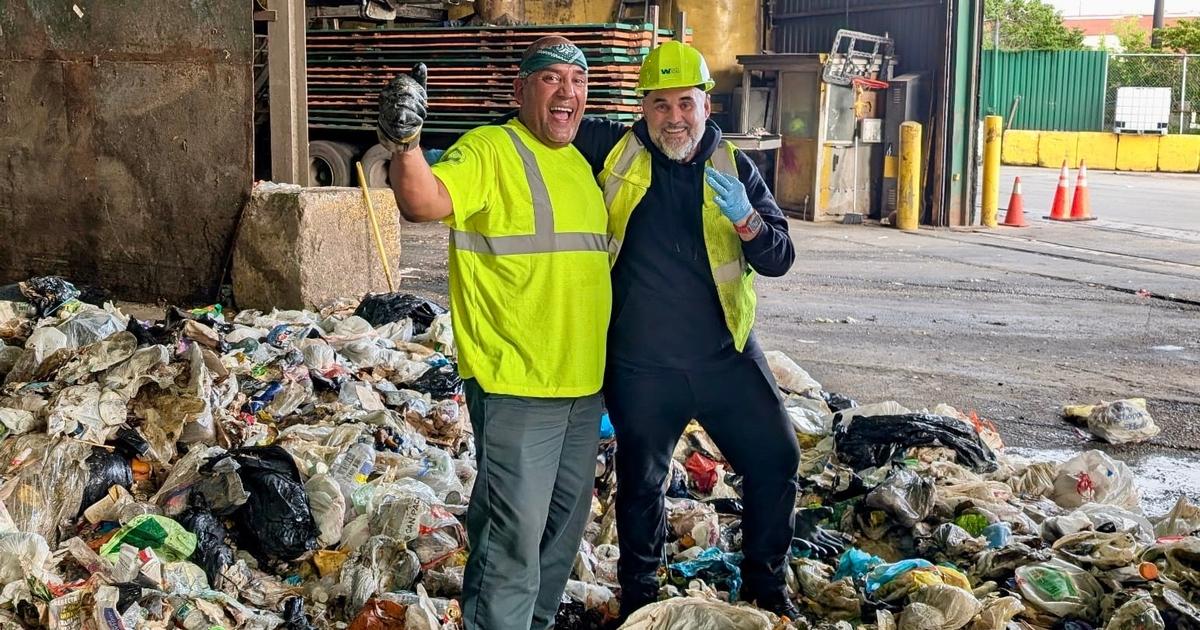 She lost her rings. Her husband scoured 20,000 pounds of trash to find them