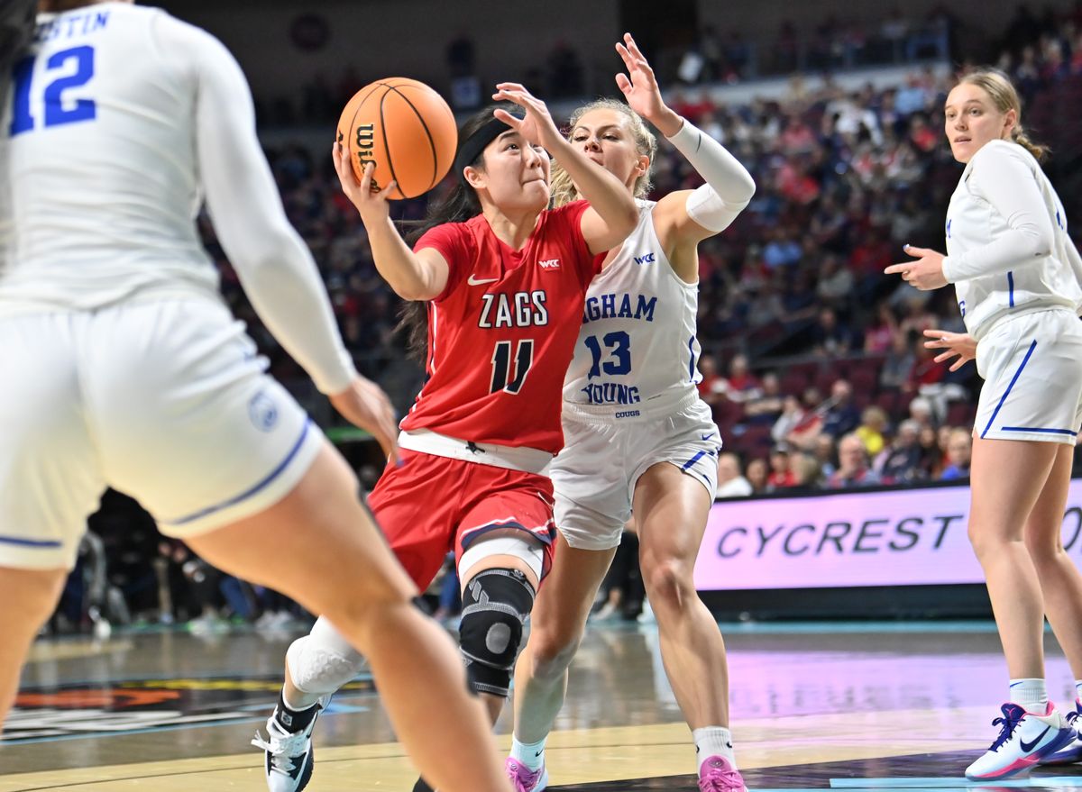 WCC Tournament: Gonzaga Women Vs. BYU (March 8, 2022) - March 8, 2022 ...