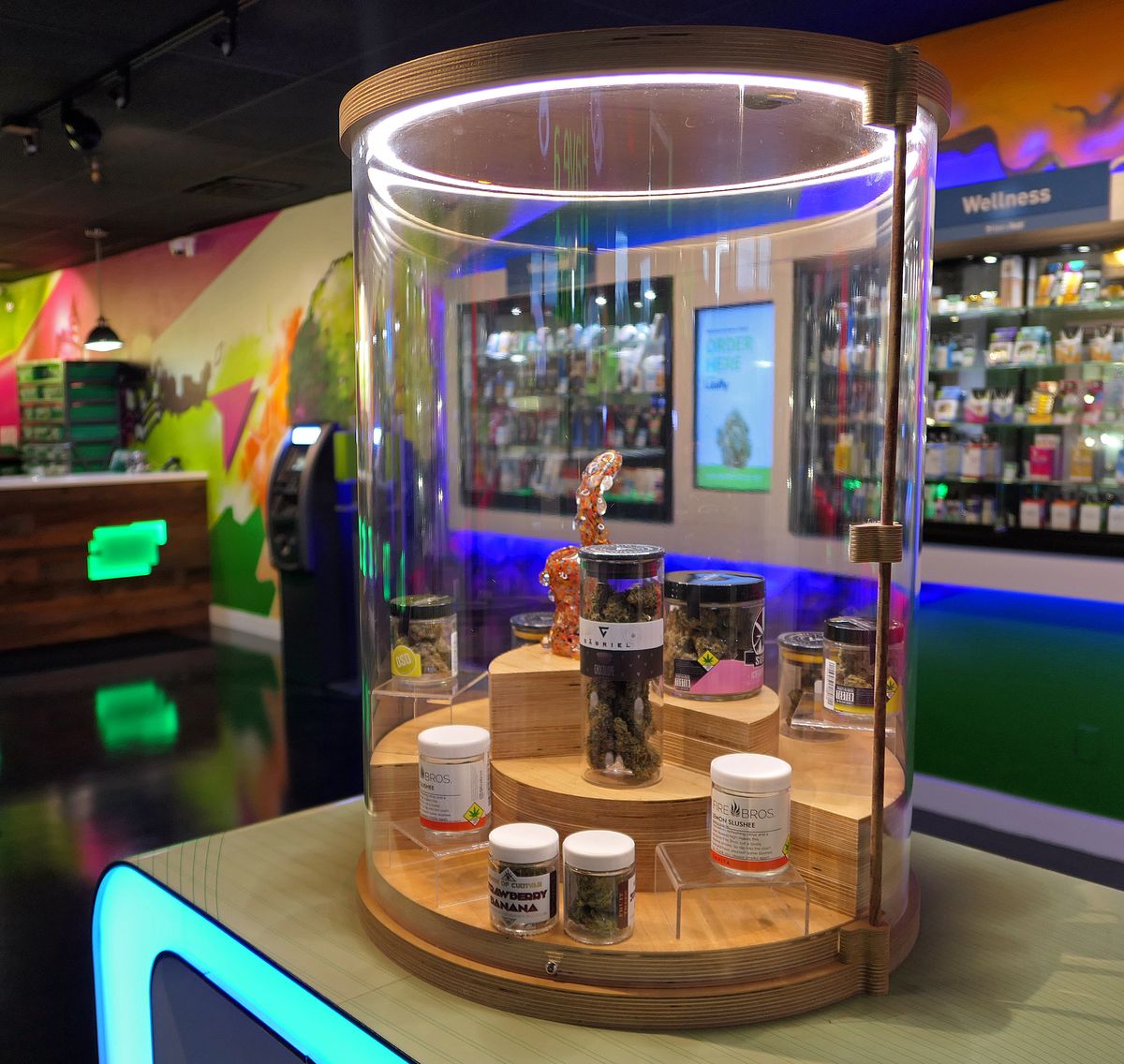 The Have a Heart Lake Forest Park location has a extensive selection of flower, pre-rolls, cartridges, edibles and more. (John Nelson / Special to EVERCANNABIS)
