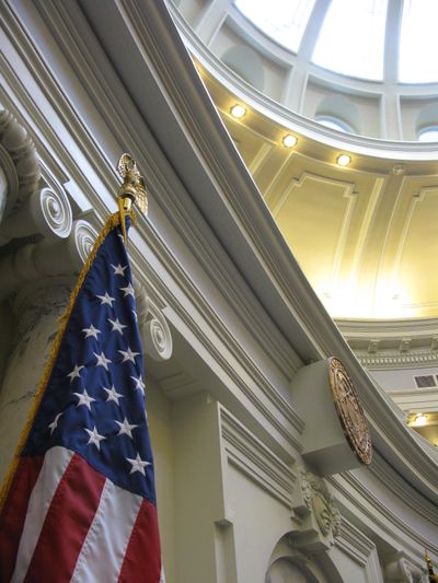 Idaho's House chamber on Thursday afternoon (Betsy Russell)