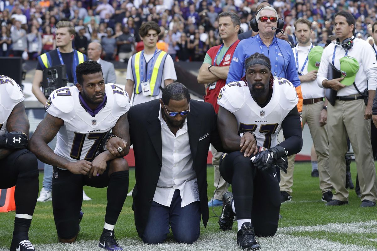 Real Patriots? Many Kneel Among Boos During National Anthem