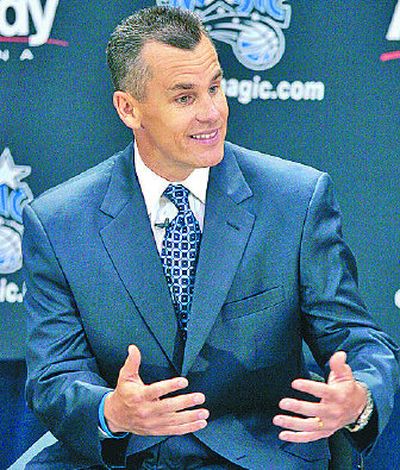 
Donovan meets the press on Friday. 
 (Associated Press / The Spokesman-Review)
