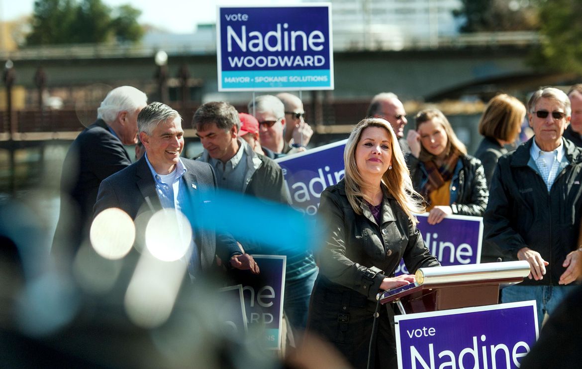 Nadine Woodward Announces Run For Spokane Mayor April 2 2019 The Spokesman Review