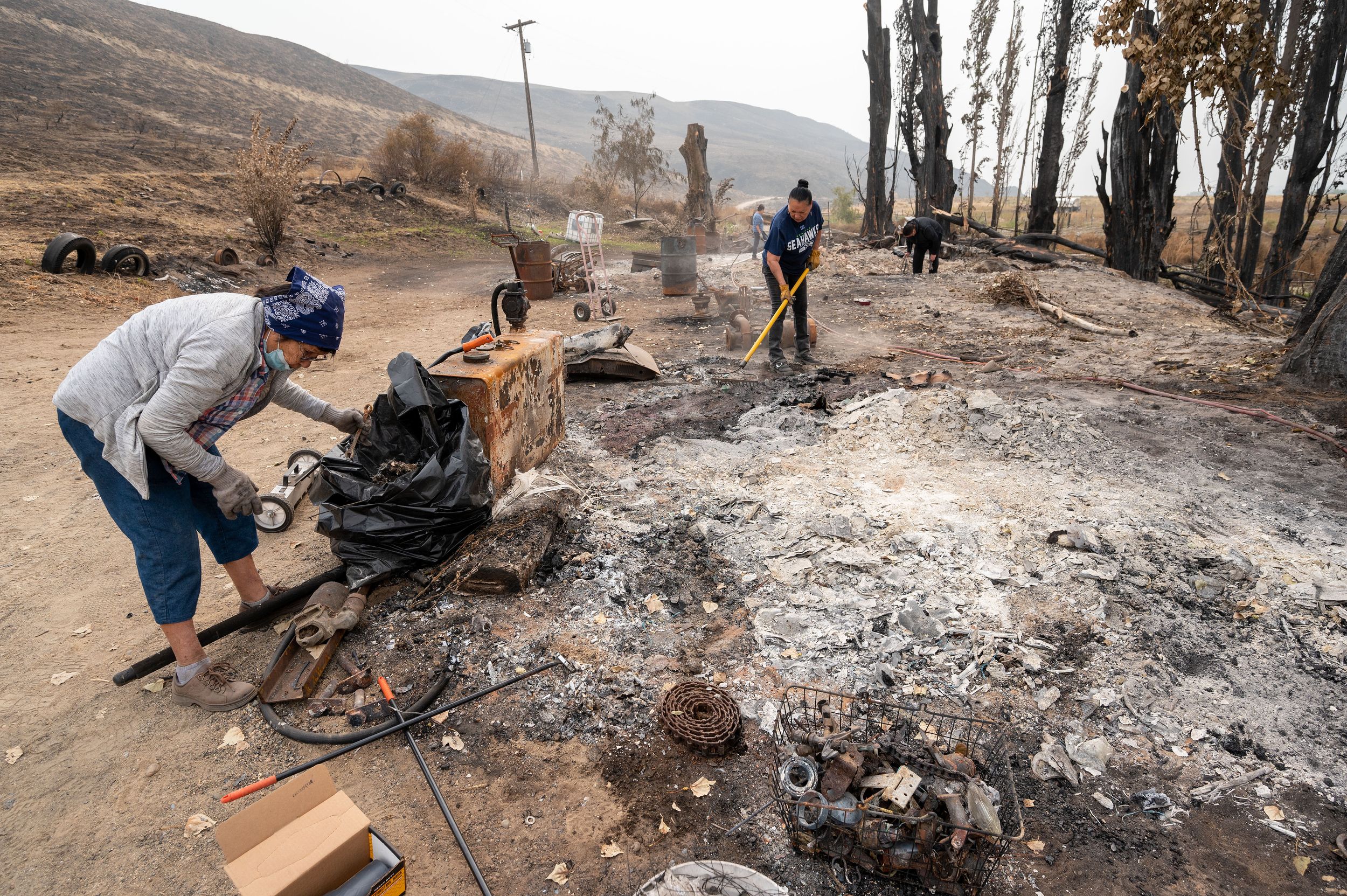 Colville Reservation fire recovery - Sept. 27, 2020 | The Spokesman-Review