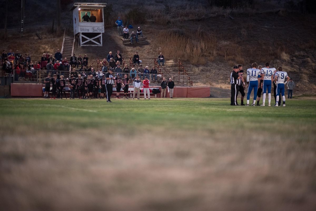 Action from the Colton vs. Garfield-Palouse high school football game on Nov. 1 in Colton. Garfield-Palouse won 52-44 (Luke Hollister / For The Spokesman-Review)