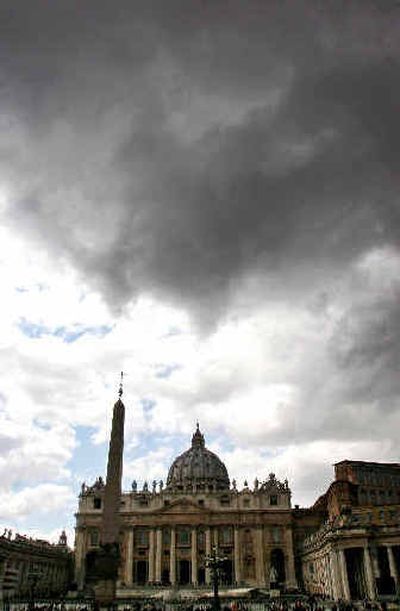 
Financial clouds are hanging over the Vatican. 
 (Associated Press / The Spokesman-Review)