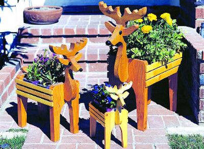 
Do-it-yourselfers can build any or all of the deer.
 (U-BILD / The Spokesman-Review)