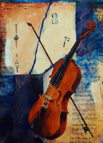 
Maureen O'Leary's still life painting is part of the EWU 