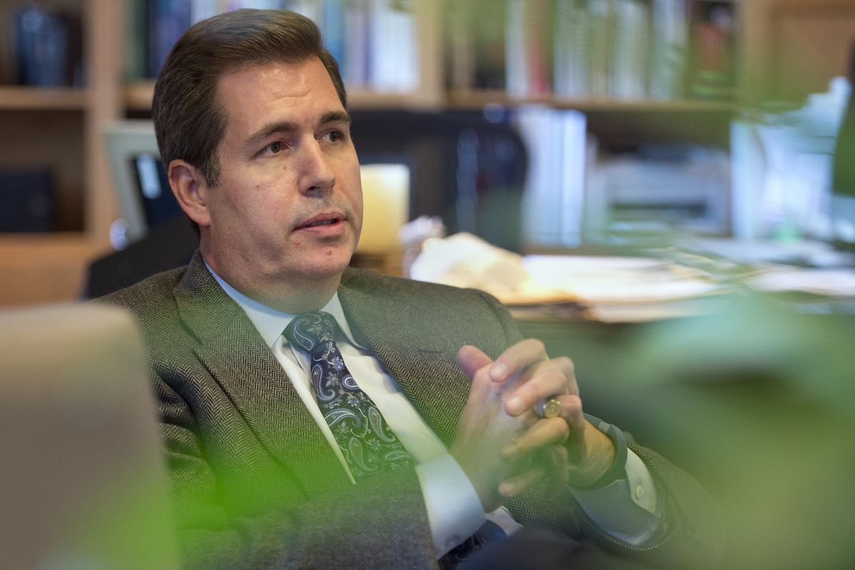 Gonzaga University President Thayne McCulloh (Dan Pelle / The Spokesman-Review)