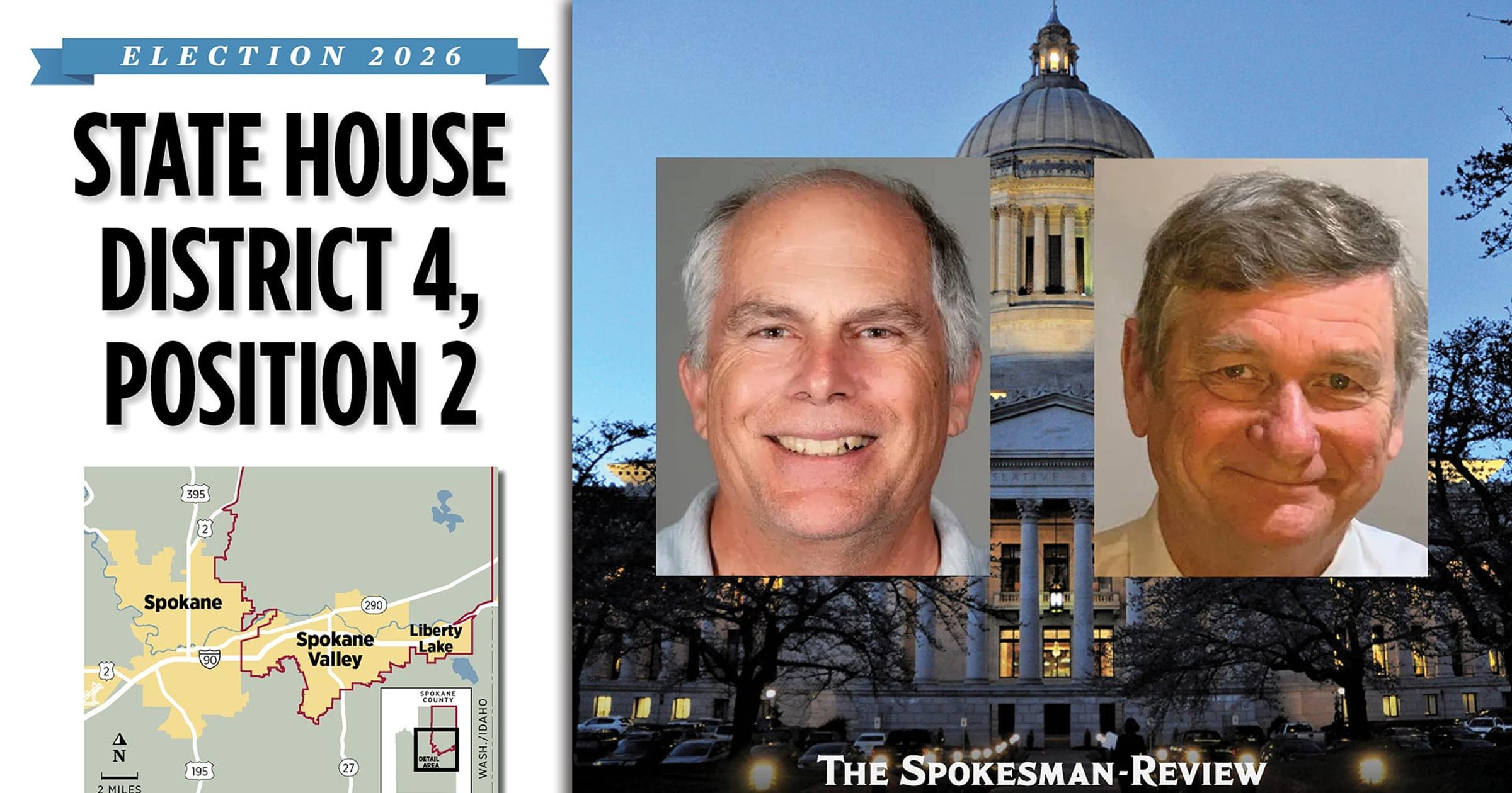 Their names are the same, but these candidates for state House in Spokane Valley are far apart on the issues