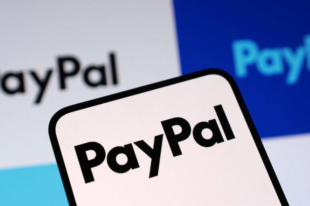 PayPal logo is seen in this illustration taken July 15, 2026.  (Dado Ruvic/Reuters)
