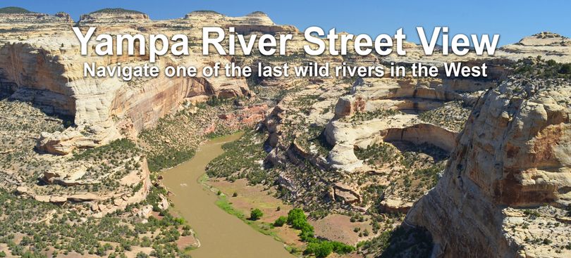 The Yampa River is one of the last wild rivers in the entire Colorado River Basin. From classic canyon scenery to whitewater rapids, the river supports vibrant recreation economies, fish, and wildlife, and connects us to our shared natural and cultural heritage. See it as if you were on the river on Google's Street View for the stream.