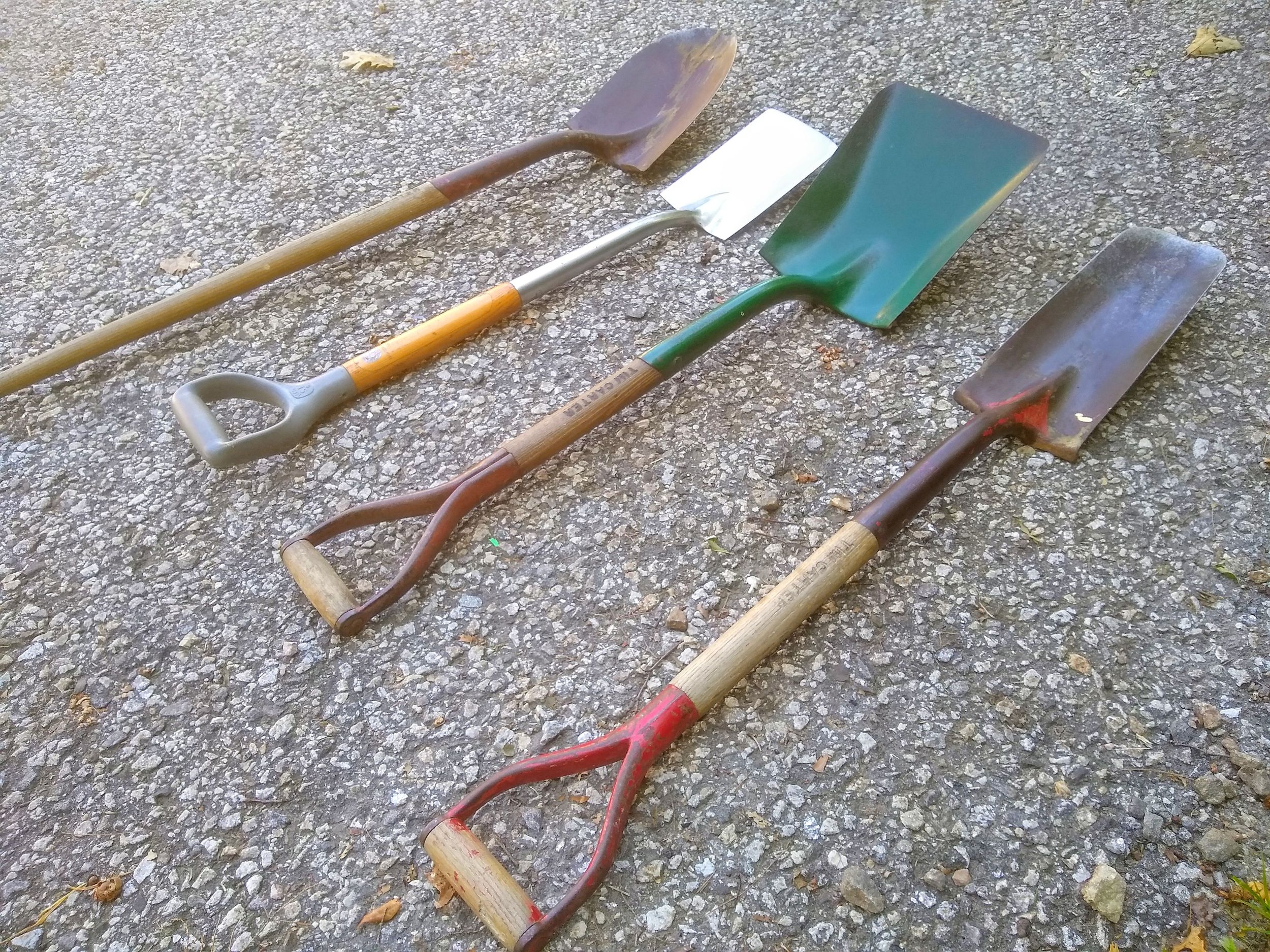 Ask the Builder Using the right shovel makes the job easier The