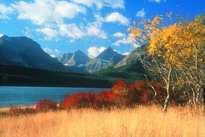 Autumn is one of the best times to visit Glacier Natural Park. Crowds are down, and you get access to some of the most beautiful fall foliage around and very much worth the drive east from the Inland Northwest. (Donnie Sexton  / Montana Office of Tourism)