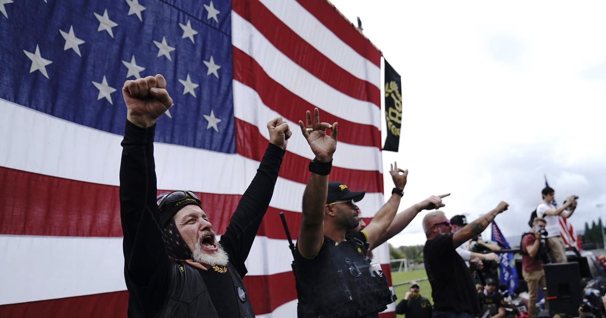Trump to far-right extremists: 'Stand back and stand by'