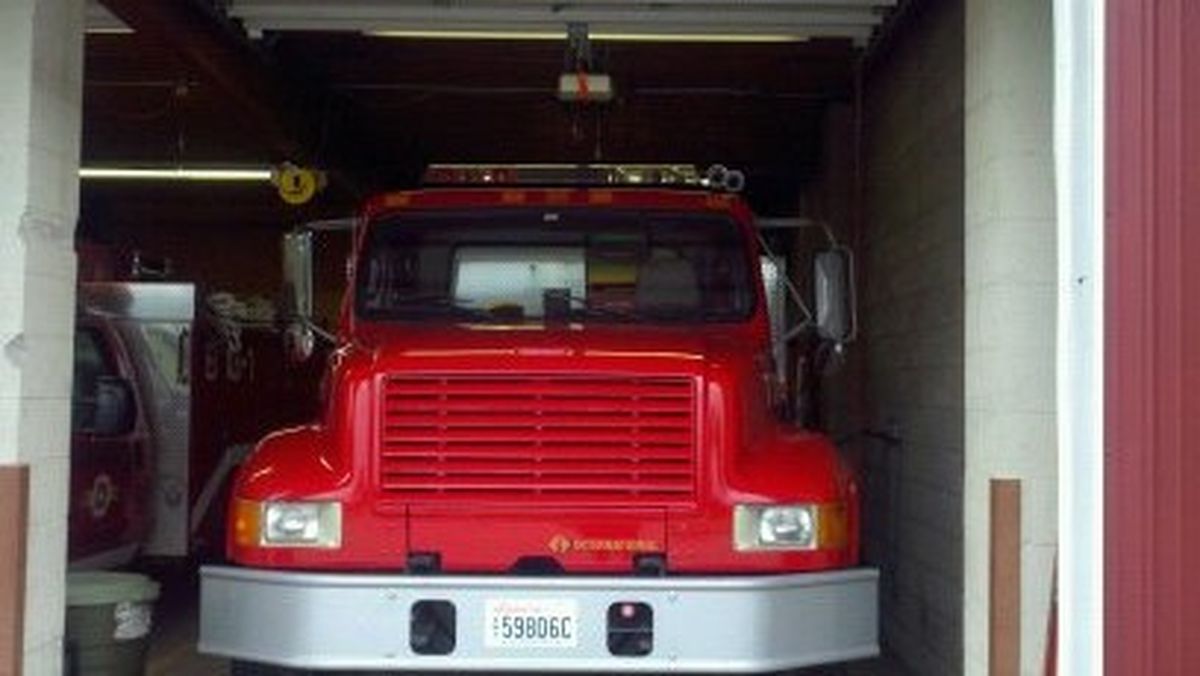 The engine bays in Newman Lake Fire District Station 1 are too small and don